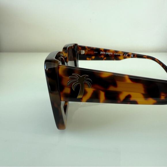 NEW!! Palm Angels unisex sunglasses PERI057 6064 Authentic Retail 390$ - Picture 3 of 6